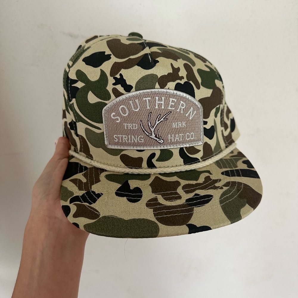Southern String Camouflage Hat
